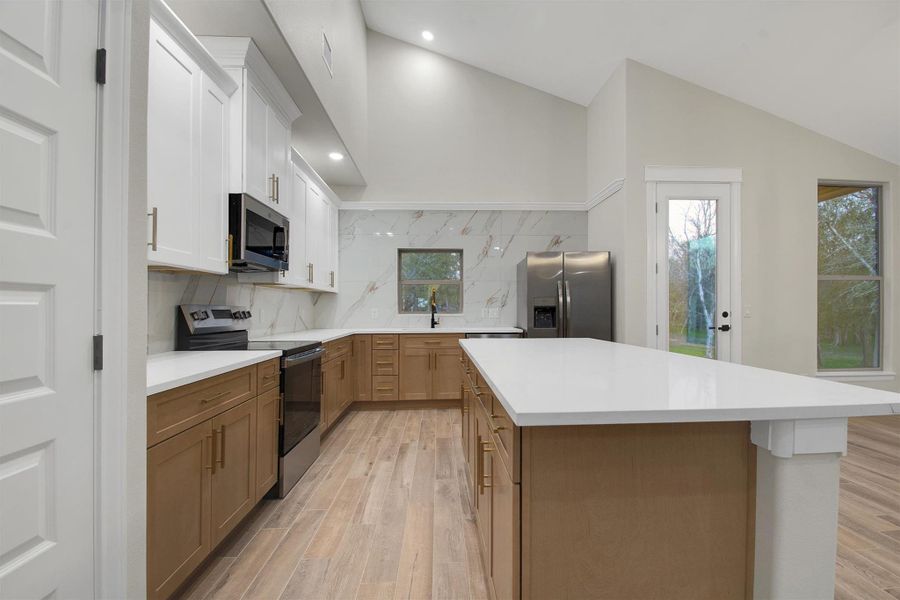 Furnished interior view inside a new home in , Bastrop (Image 8).