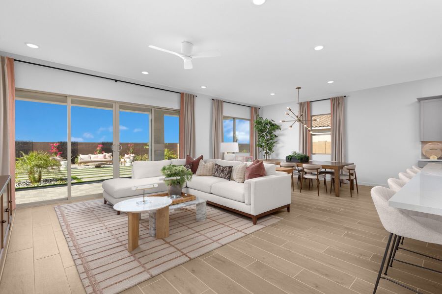 Representative furnished interior of a home built from the Aqua by Mattamy Homes in Rosewood Heights, San Tan Valley (Image 10).