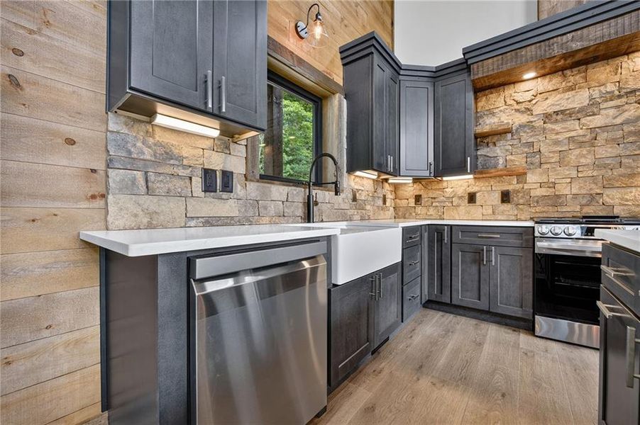 Furnished interior view inside a new home in , Morganton (Image 18).