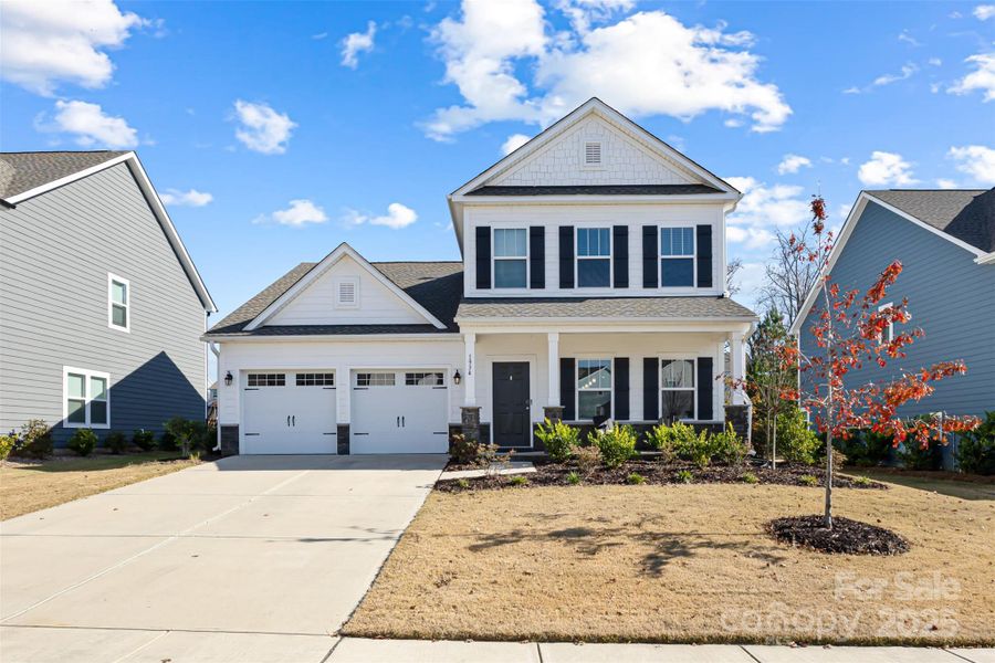 Front exterior of a new home in , York, SC, highlighting curb appeal (Image 1).