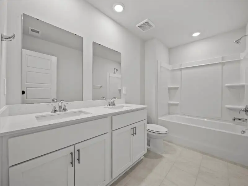 Furnished interior view inside a new home in Cedar Shoals - Signature Collection, Piedmont (Image 7).
