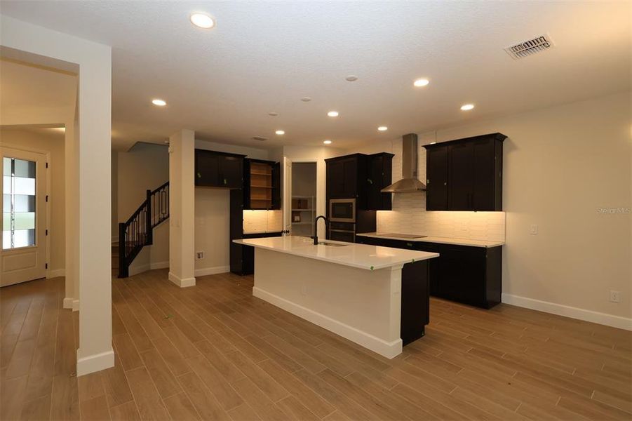 Furnished interior view inside a new home in Eden at Crossprairie, St. Cloud (Image 6).