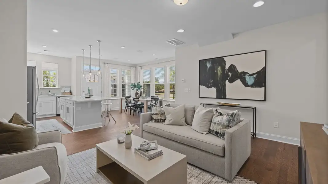 Furnished interior view inside a new home in Odell Park, Charlotte (Image 5).