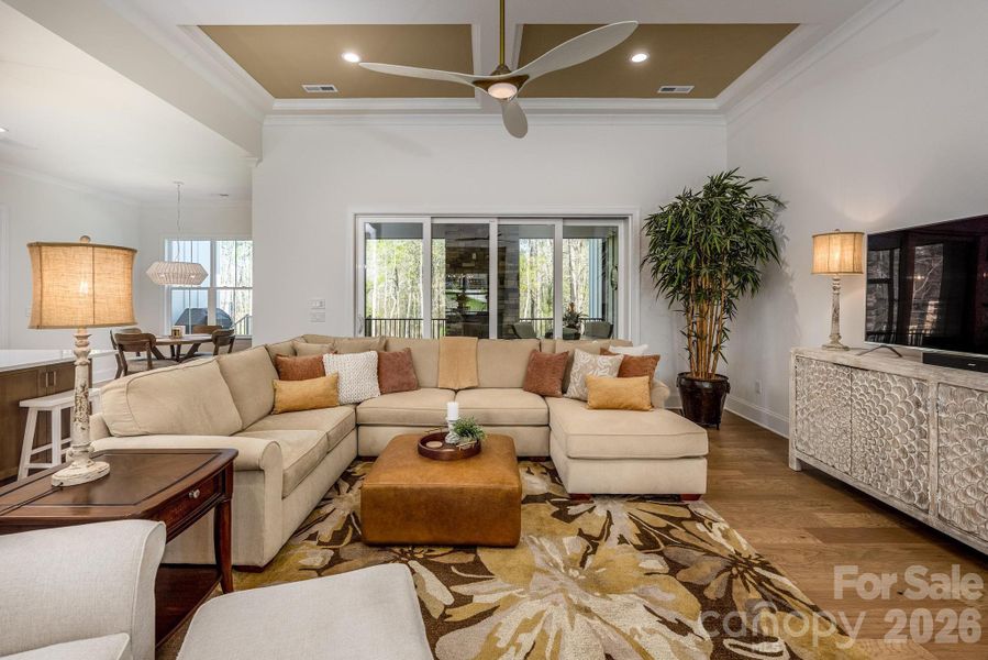 Furnished interior view inside a new home in Irish Creek, Landis (Image 27).