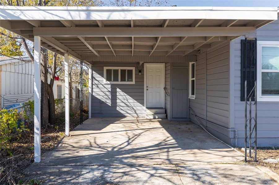 Exterior details and patio area of a home in , Early (Image 16).