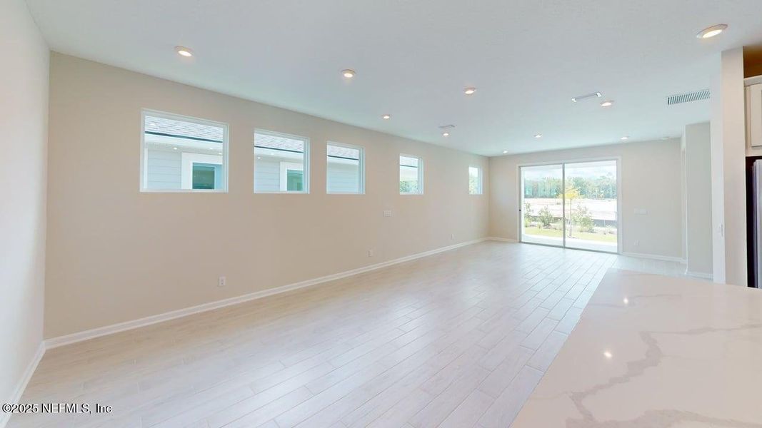 Spacious, unfurnished interior of a new home in RiverTown - WaterSong, St. Johns (Image 17).
