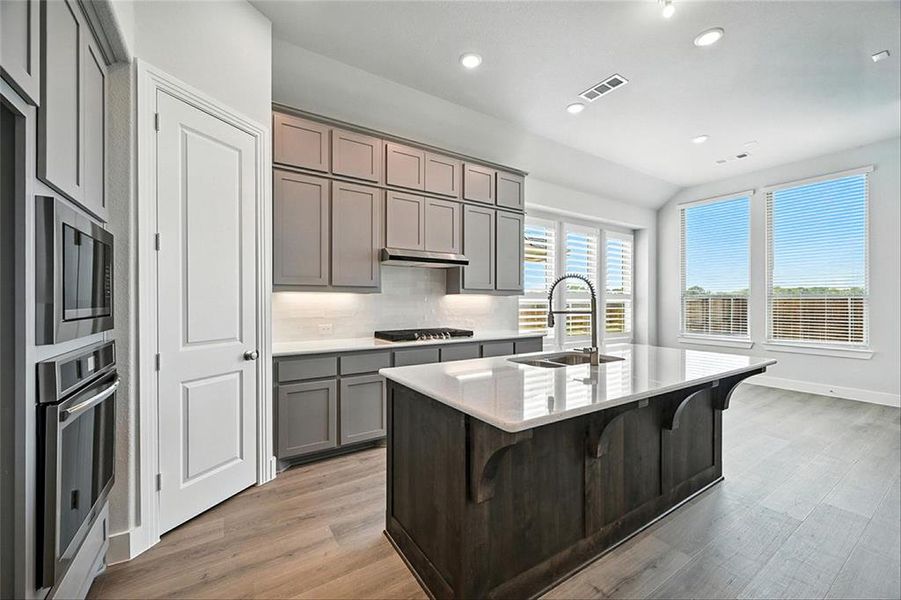 Furnished interior view inside a new home in The Parks at Wilson Creek: 50ft. lots, Celina (Image 11). Furnished interior view inside a new home in The Parks at Wilson Creek: 50ft. lots, Celina (Image 11).