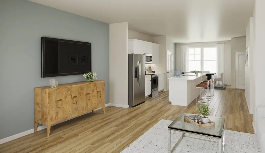 Family Room, Kitchen and Dining Area Family Room, Kitchen and Dining Area