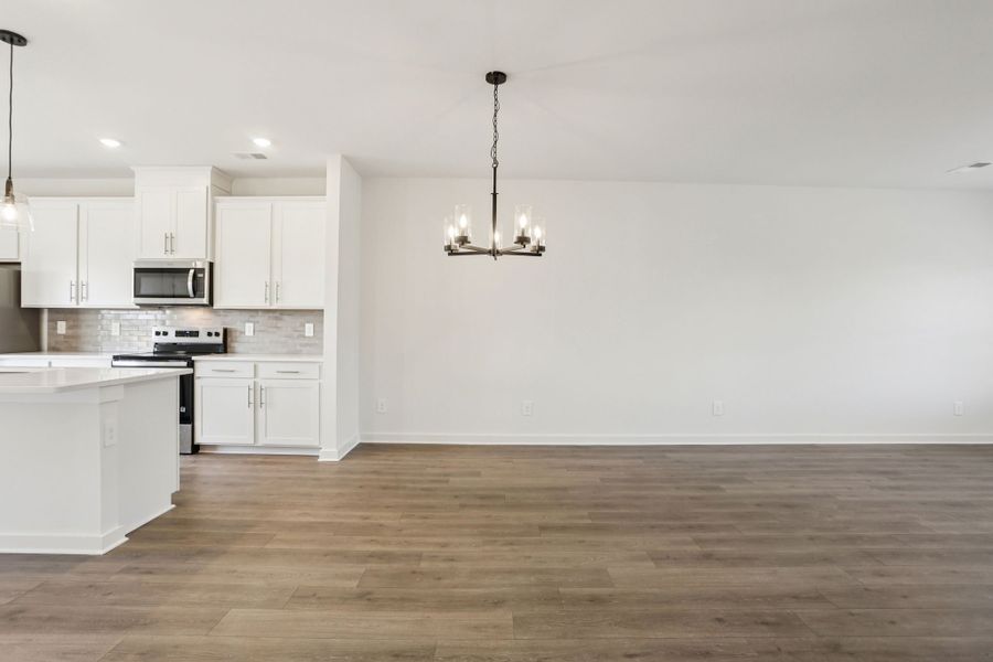 Spacious, unfurnished interior of a new home in Greystone - Highland Townhomes, Smyrna (Image 11).