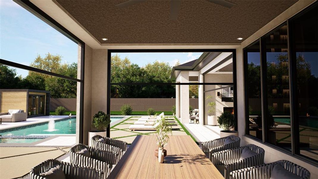 Proposed design rendering