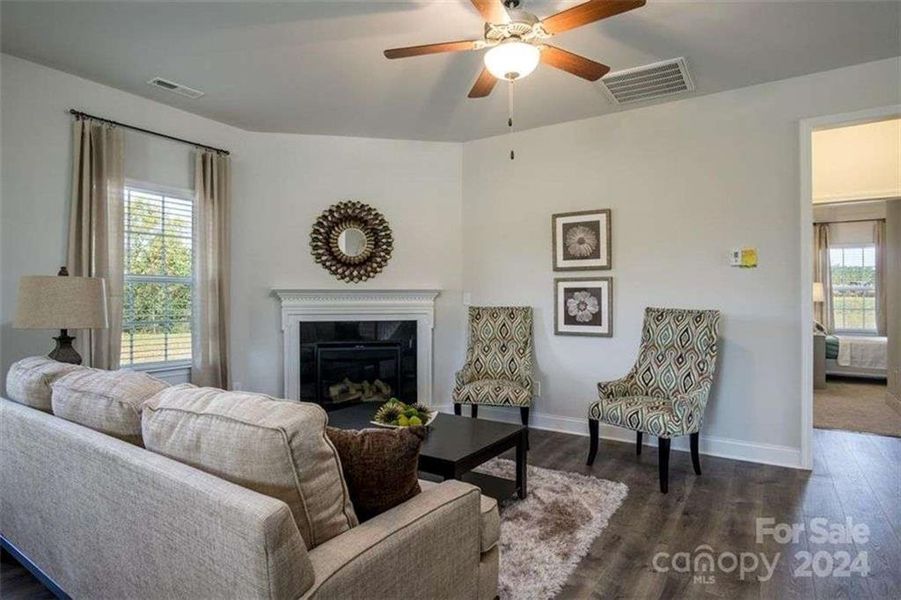 Furnished interior view inside a new home in Park Place, Bowdon (Image 7).