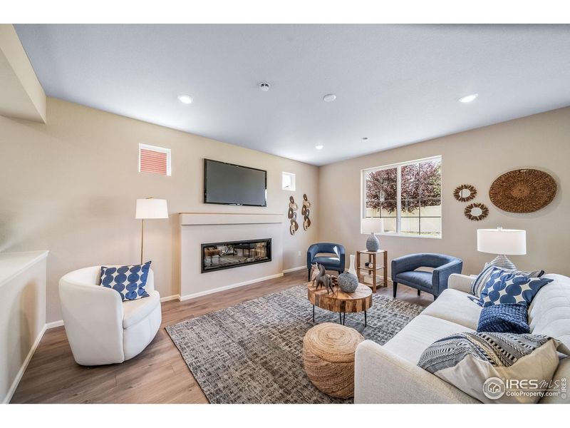 Furnished interior view inside a new home in , Johnstown (Image 14).