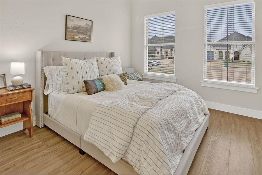 Furnished interior view inside a new home in , Burleson (Image 24).
