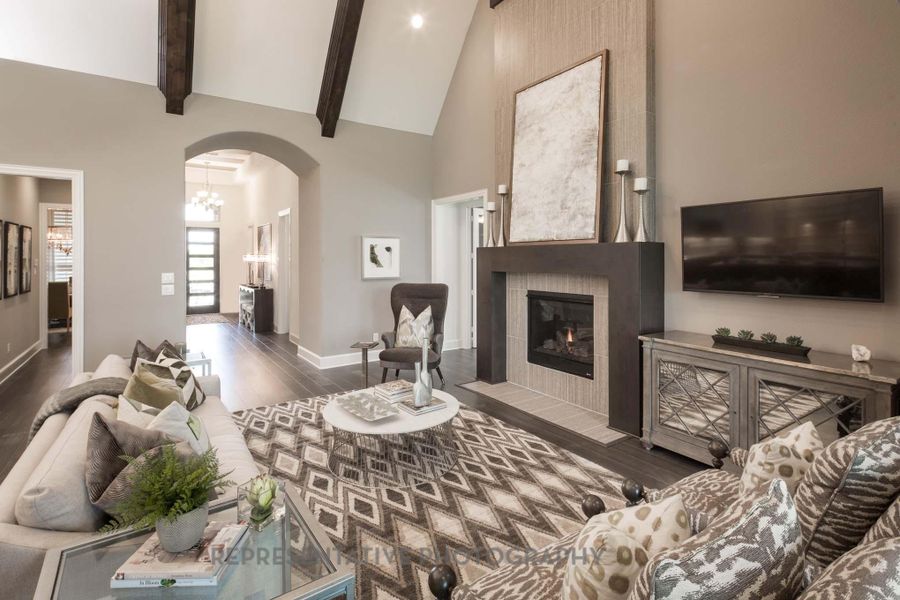 Furnished interior view inside a new home in Briarley, Montgomery (Image 19).