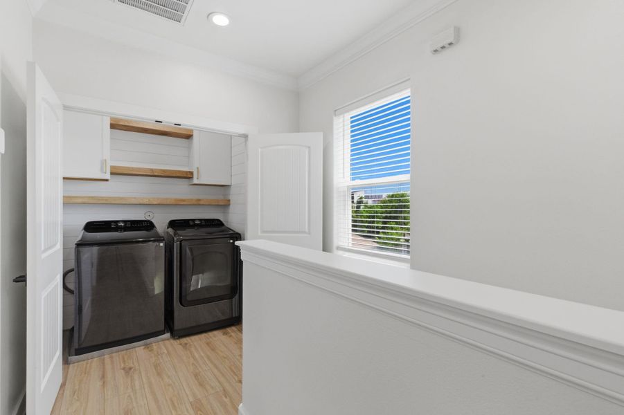 Furnished interior view inside a new home in , Houston (Image 15).