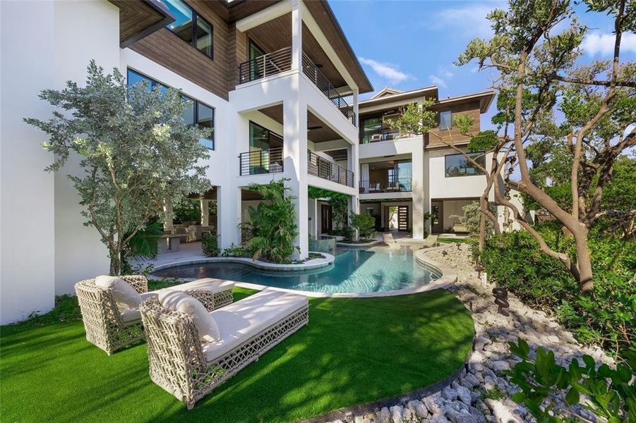 Exterior details and patio area of a home in , Anna Maria (Image 23). Exterior details and patio area of a home in , Anna Maria (Image 23).