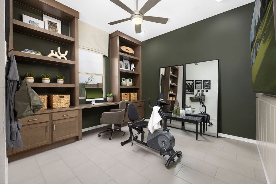 Representative furnished interior of a home built from the Ginger by Mattamy Homes in Soleo, San Tan Valley (Image 14).