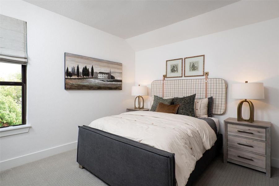 Furnished interior view inside a new home in Sunterra Lakes, Brookshire (Image 10).