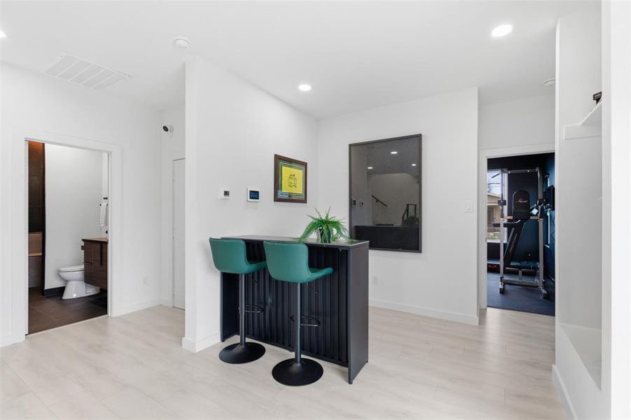 Furnished interior view inside a new home in , Dallas (Image 7).