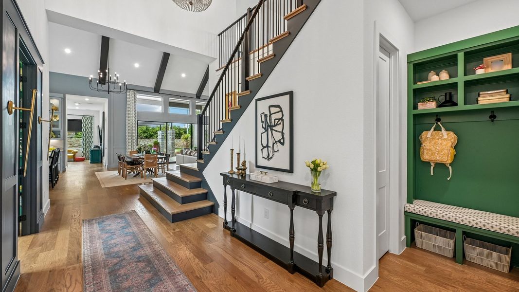 Representative furnished interior of a home built from the Hudson II by Southgate Homes in Windsong Ranch 71' Series, Prosper (Image 4).