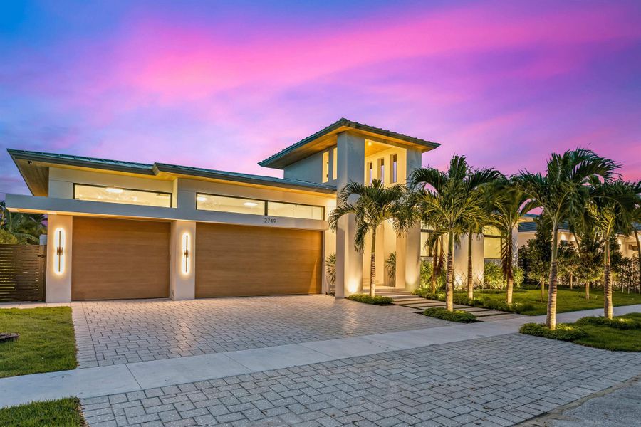 Front exterior of a new home in , Fort Lauderdale, FL, highlighting curb appeal (Image 2). Front exterior of a new home in , Fort Lauderdale, FL, highlighting curb appeal (Image 2).