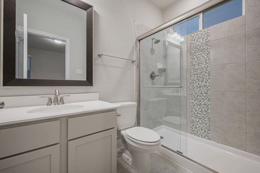 Representative furnished interior of a home built from the Calvin by Chesmar Homes in Heimer Estates at Garden Ridge, Fulshear (Image 9).