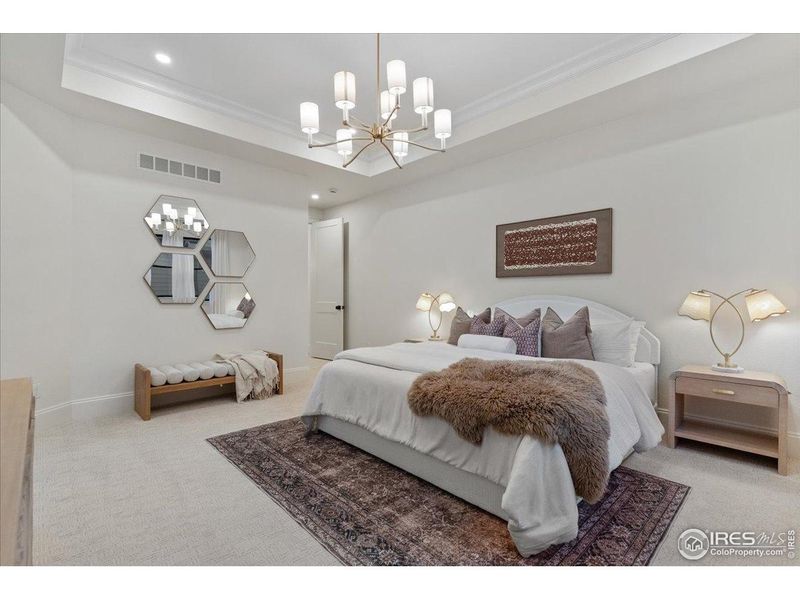 Furnished interior view inside a new home in , Berthoud (Image 41).