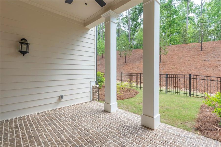 Exterior details and patio area of a home in , Peachtree Corners (Image 18).