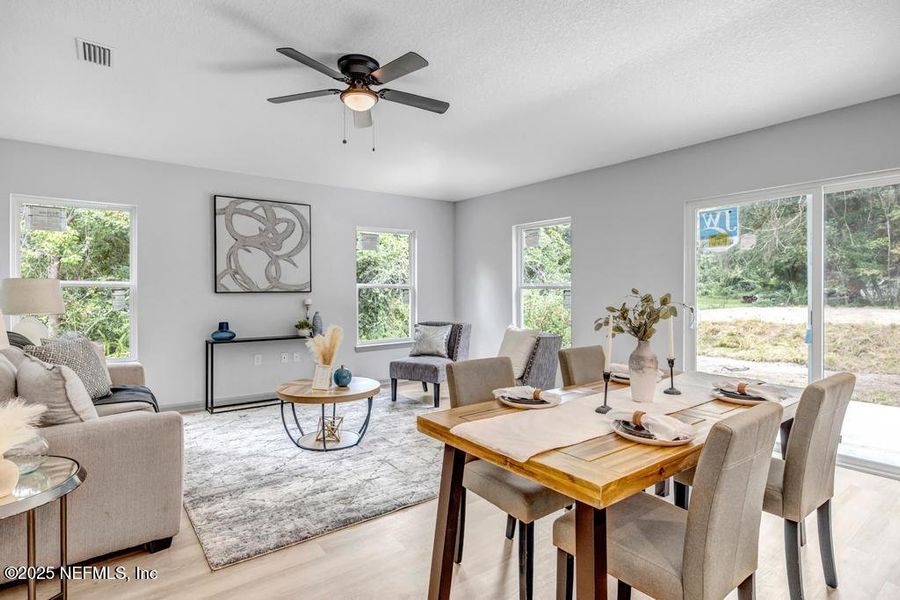 Furnished interior view inside a new home in , East Palatka (Image 8).