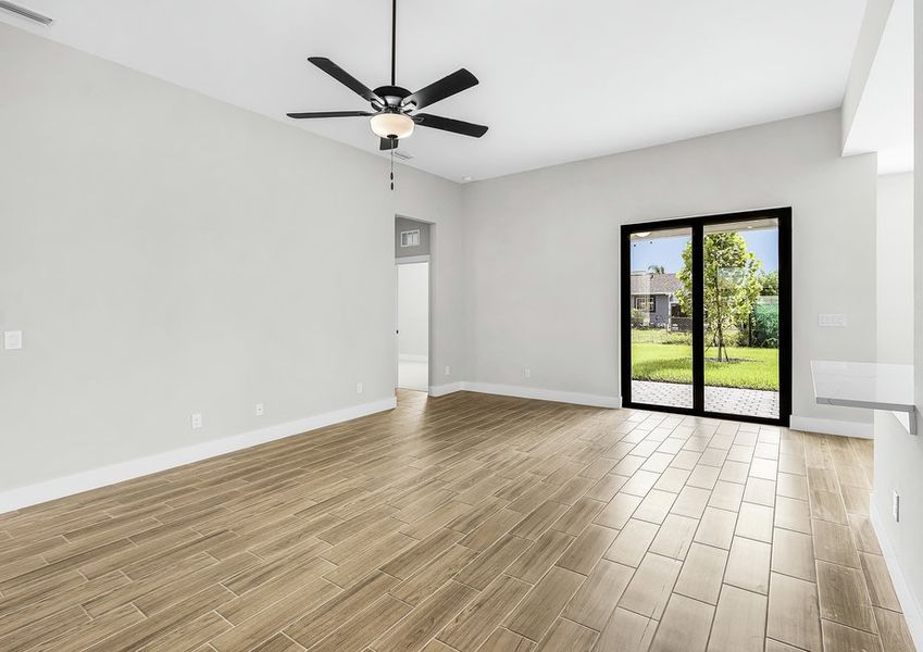 Incredible open layout.