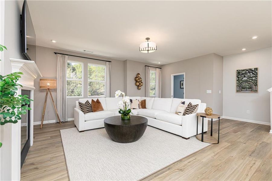 Furnished interior view inside a new home in Darlington, Loganville (Image 20).