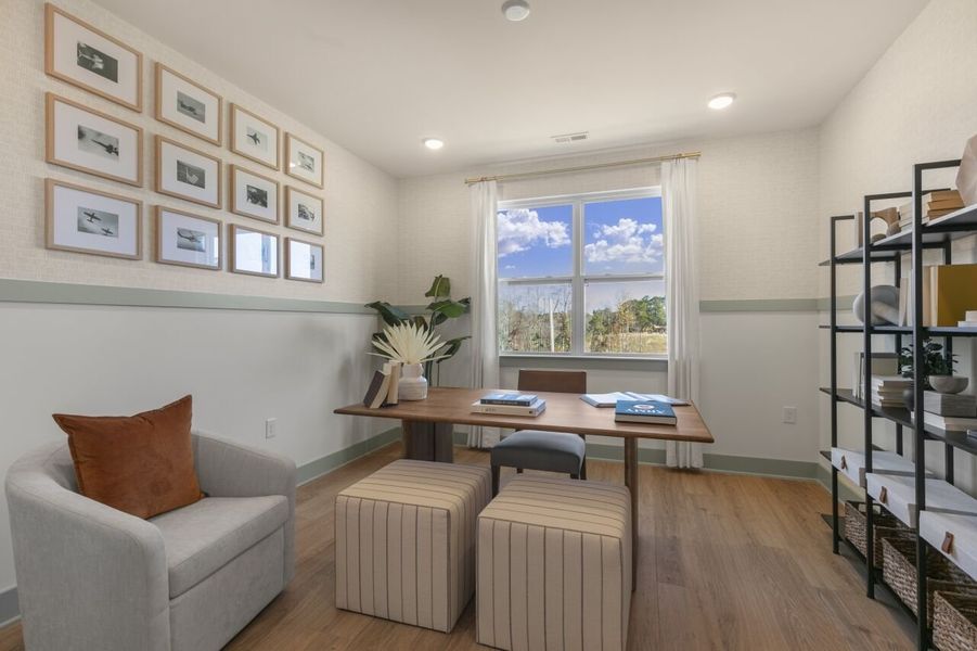Representative furnished interior of a home built from the Glades by Mattamy Homes in Providence Creek, Fuquay Varina (Image 29).