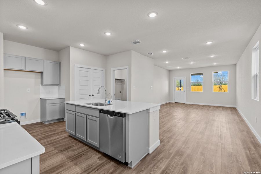 Furnished interior view inside a new home in Millican Grove, San Antonio (Image 7).