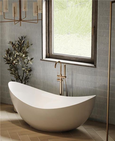 Furnished interior view inside a new home in , Alpharetta (Image 6).