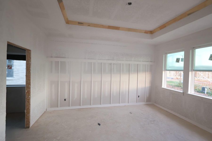 Primary suite - still under construction! Primary suite - still under construction!