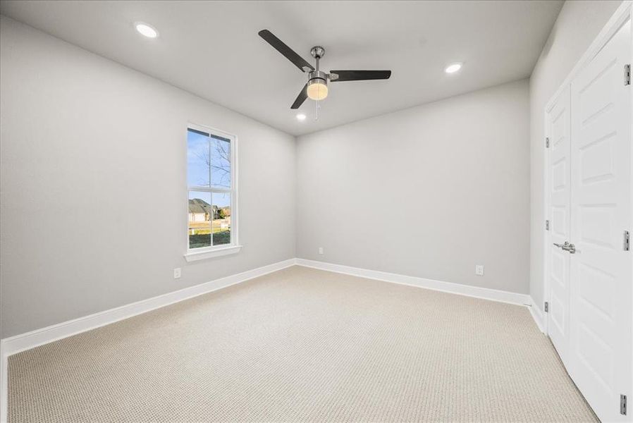 Spacious, unfurnished interior of a new home in , Godley (Image 24).