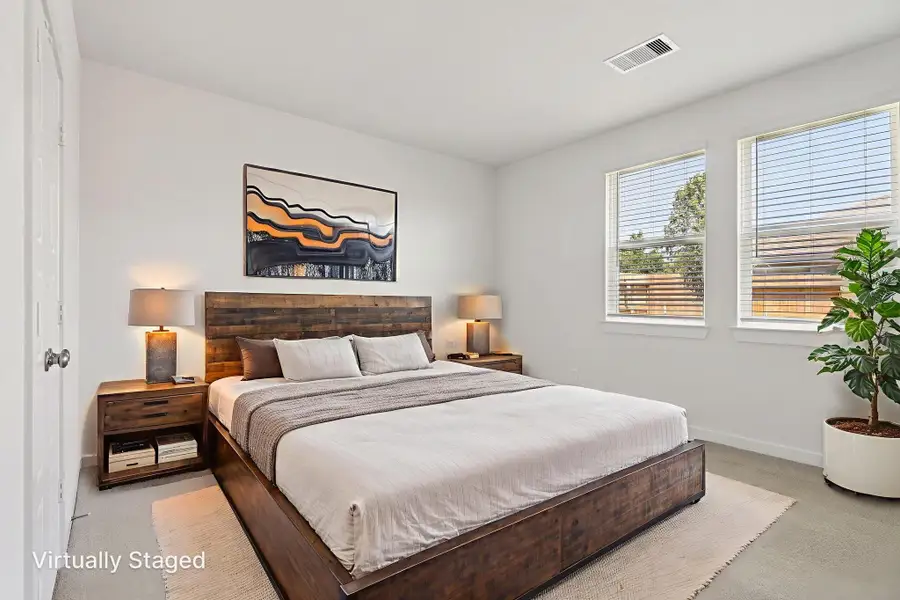 Furnished interior view inside a new home in Pine Lake Cove - Traditional Series, Montgomery (Image 10).