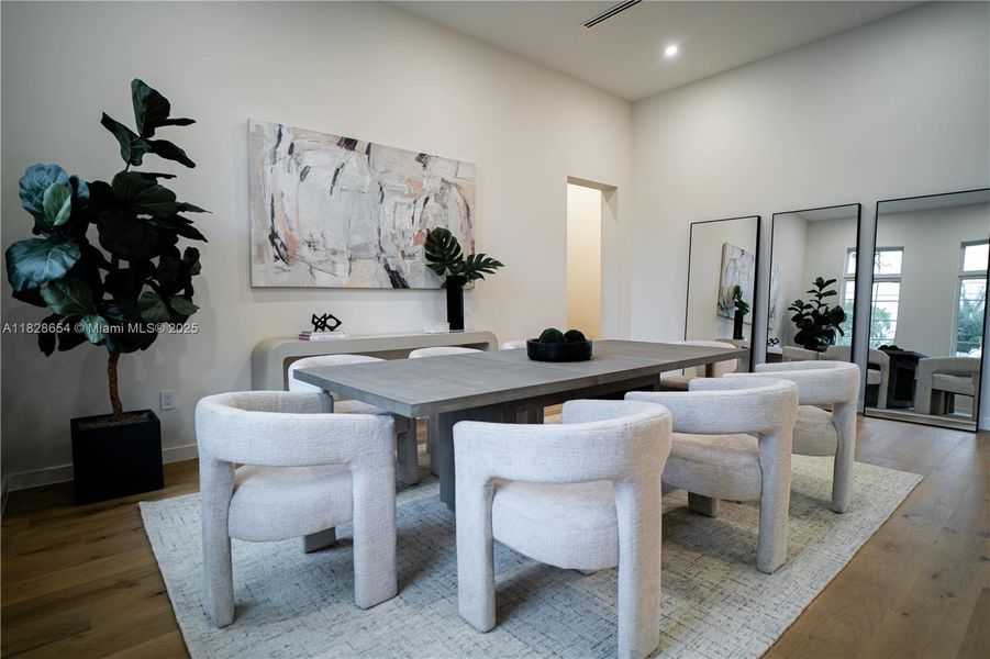 Furnished interior view inside a new home in , Miami (Image 10). Furnished interior view inside a new home in , Miami (Image 10).