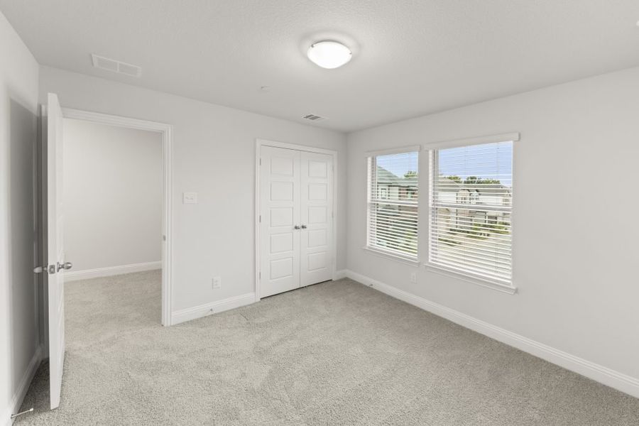 Front exterior of a new home in Sereno Oaks at Buckner Terrace, Dallas, TX, highlighting curb appeal (Image 13).