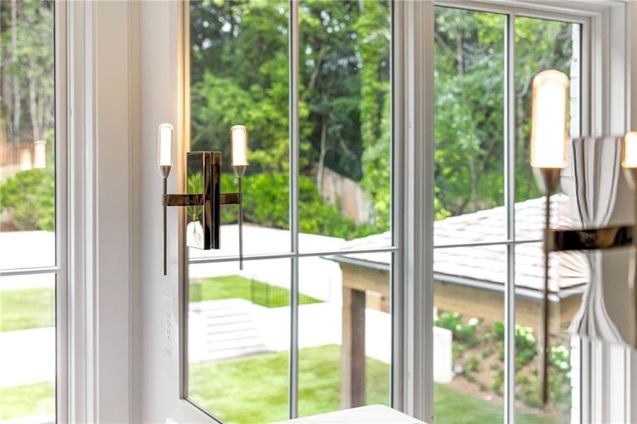 Furnished interior view inside a new home in , Atlanta (Image 9).