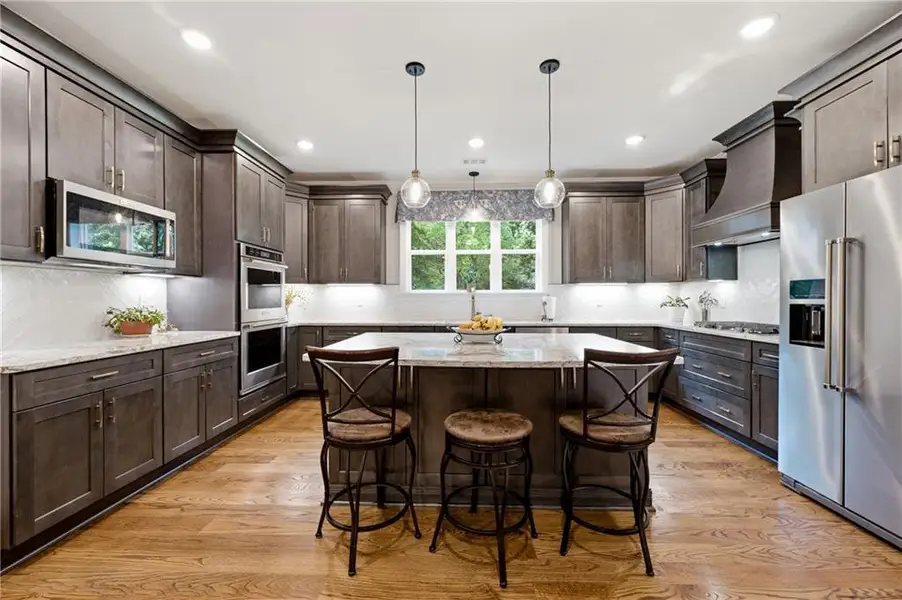 Furnished interior view inside a new home in , Dawsonville (Image 6).