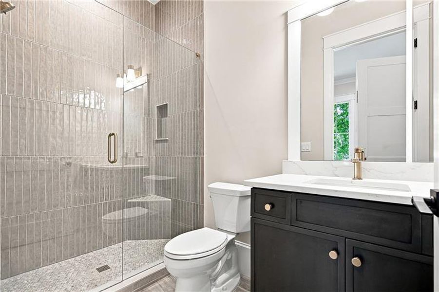 Furnished interior view inside a new home in , Milton (Image 15).