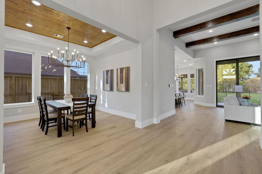 Furnished interior view inside a new home in , Montgomery (Image 19).