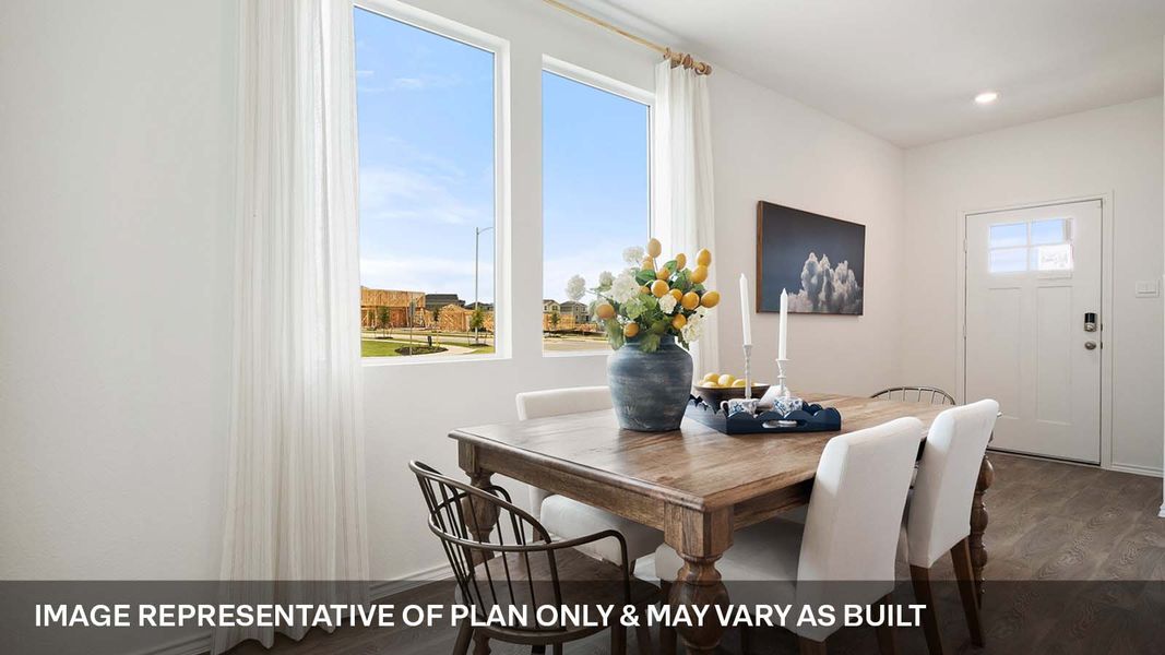 Furnished interior view inside a new home in Valverde, Bastrop (Image 5).
