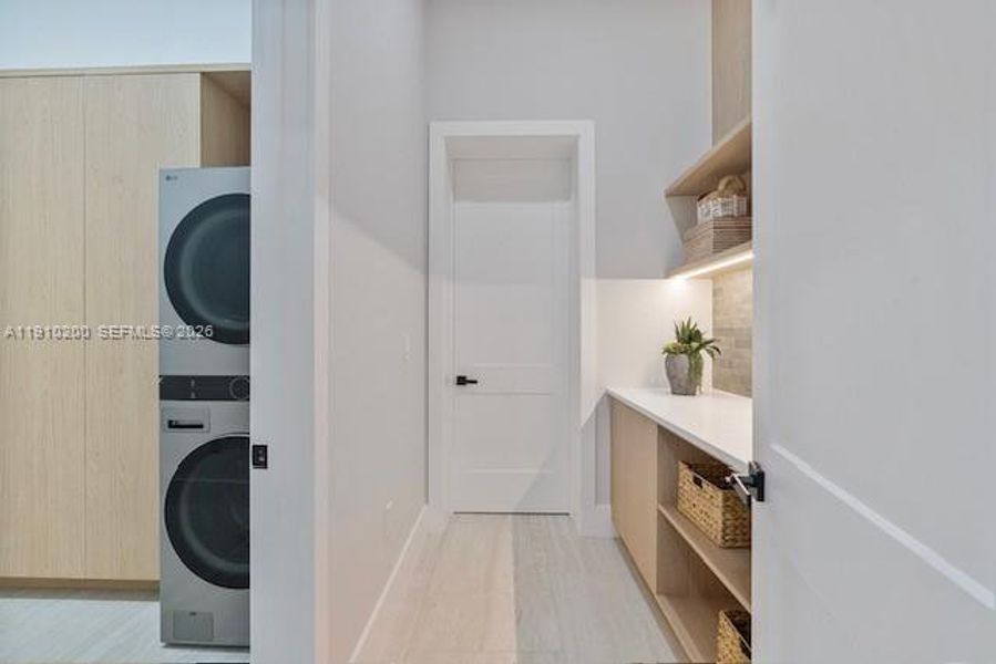 Furnished interior view inside a new home in , Parkland (Image 15).