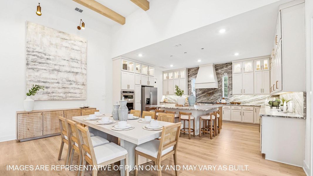 Representative furnished interior of a home built from the The Bremond by D.R. Horton in Sola Vista at West Cypress Hills, Briarcliff (Image 10).