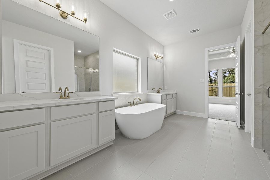 Furnished interior view inside a new home in ARTAVIA®, Conroe (Image 12).
