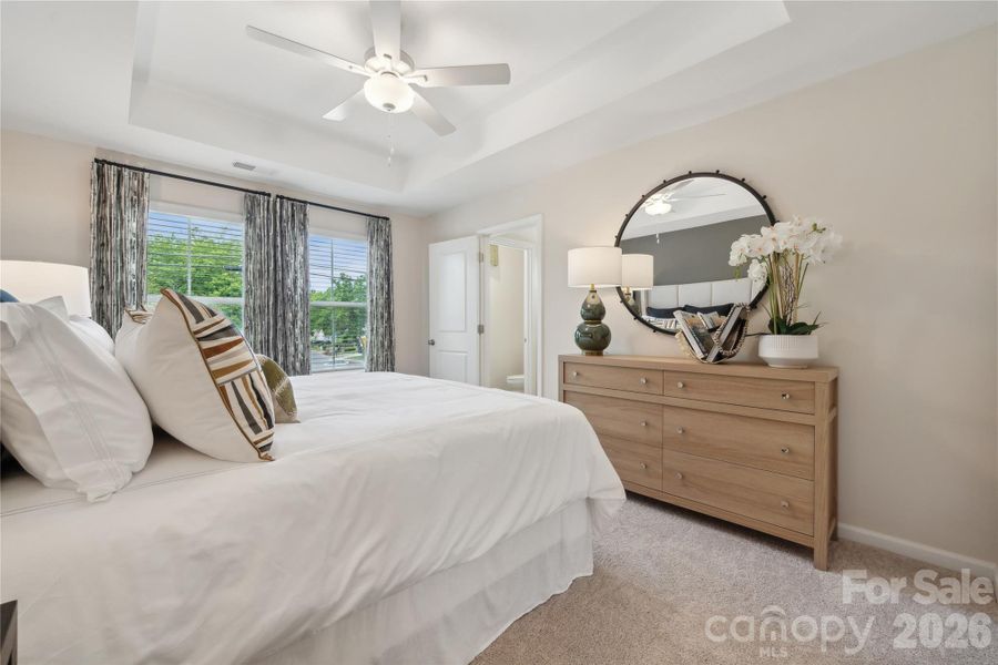 Furnished interior view inside a new home in Nichols Landing, Charlotte (Image 14).