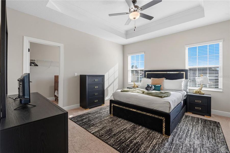 Furnished interior view inside a new home in Reunion Village, Kissimmee (Image 15).