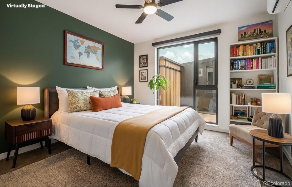 Furnished interior view inside a new home in , Denver (Image 25).